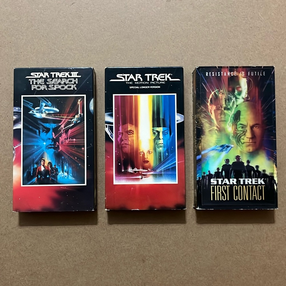 Star Trek VHS Bundle